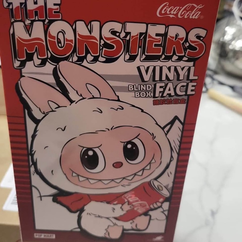 Coca-Cola Pop Mart Collectible Box in Red